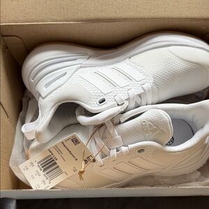 Adidas Men's All-White Sneakers
